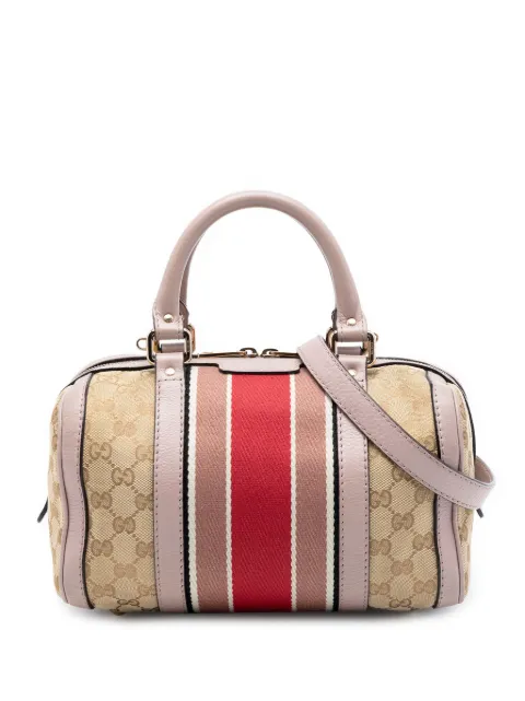 Gucci Pre-Owned 2016-2026 Small GG Canvas Web Joy Boston Bag satchel Neutrals 61BEZHFF3S19LO5V