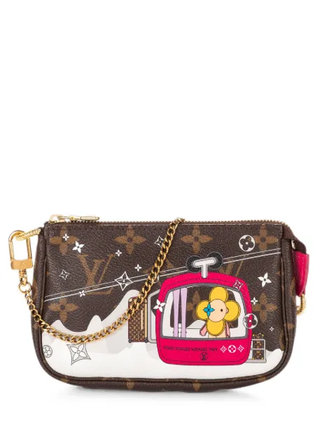 Louis Vuitton Pre-Owned mini 2019 Christmas Animation shoulder bag Brown SF3179