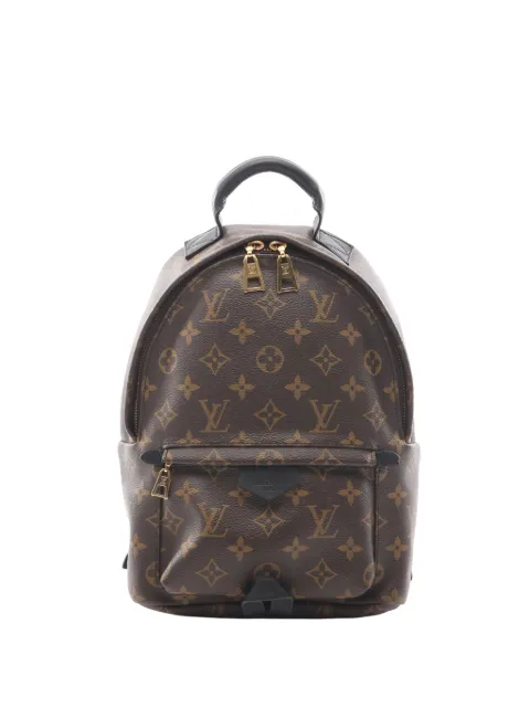 Louis Vuitton Pre-Owned 2016 Monogram Palm Springs PM backpack Brown 4SMSN09NJXPWL48V