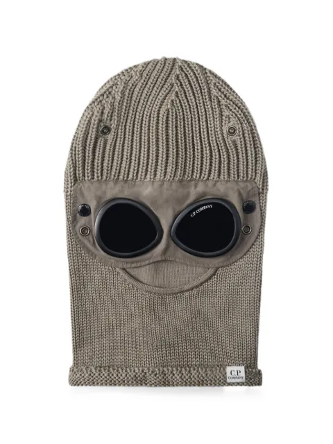 C.P. Company Goggle-detail balaclava Green 21CMAC740A005509A356