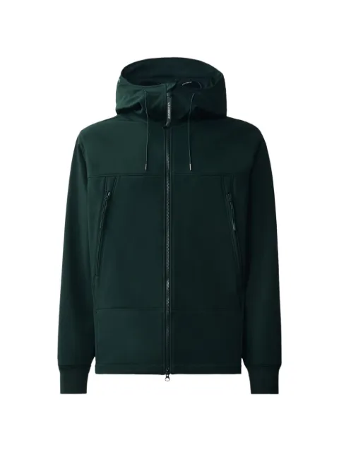 C.P. Company Goggle-detail zip-up jacket Green 21CMOW700A006097A697