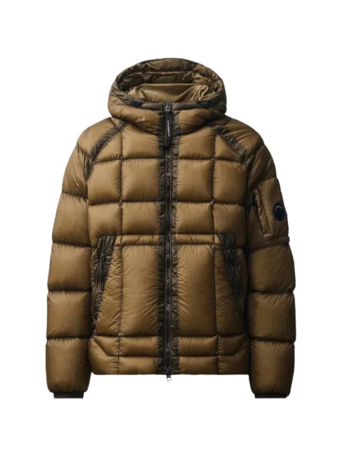C.P. Company quilted Lens-detail jacket Green 21CMOW702A110416A340