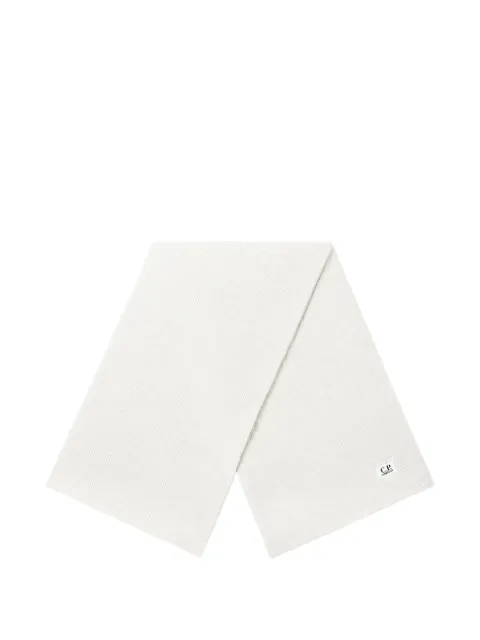 C.P. Company extra-fine merino wool scarf White 21CMAC140A005509A103