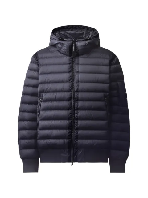 C.P. Company quilted hooded jacket Blue RCCMOW751A110416A888