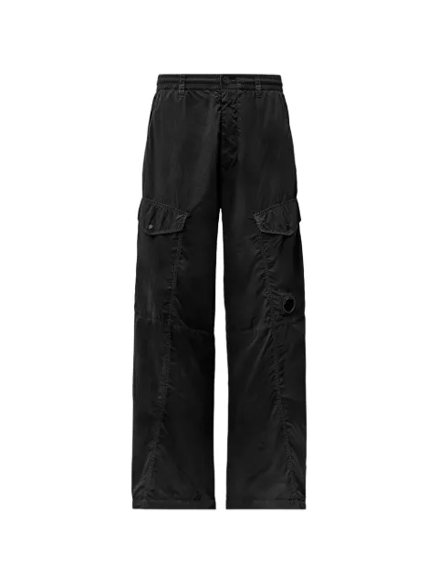 C.P. Company Lens-detail cargo pants Black 21CMPA110A005904G999