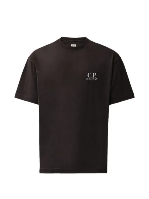 C.P. Company 30/1 jersey short sleeve comfort T-shirt Black 21CMTS135A005100W999