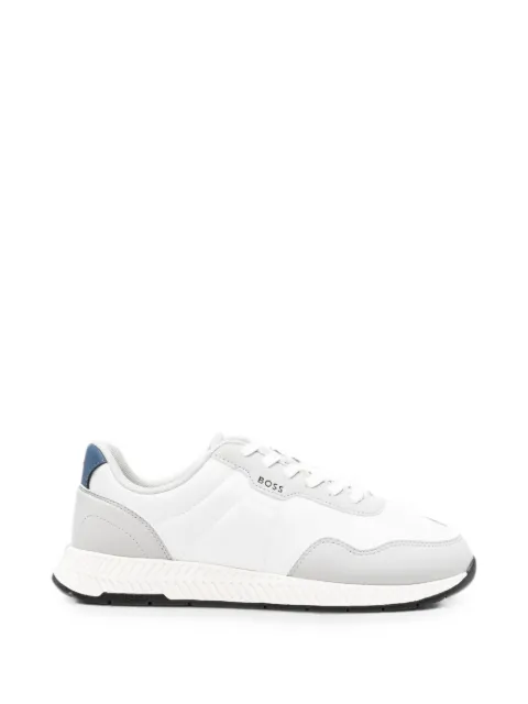 BOSS logo-print sneakers White 50536481