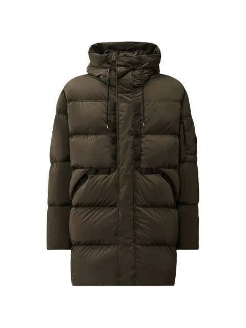 C.P. Company hooded padded jacket Green 21CMOW256A005864G683