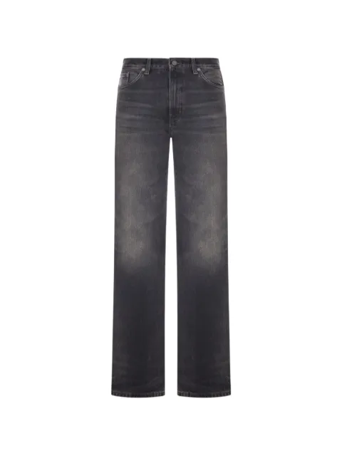 Haikure faded-effect wide-leg jeans Black HEW03185DF119