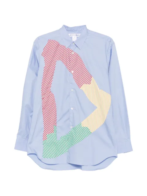Comme Des Garçons Shirt button-up shirt Blue FQB015S26
