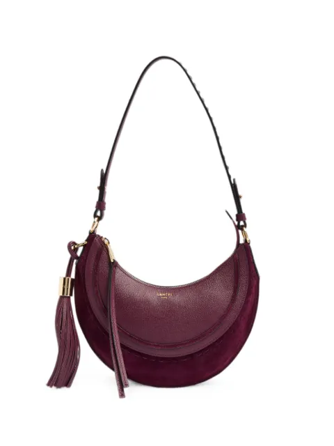 Lancel small Hoboheme tassel-detail leather shoulder bag Purple A1421826TU