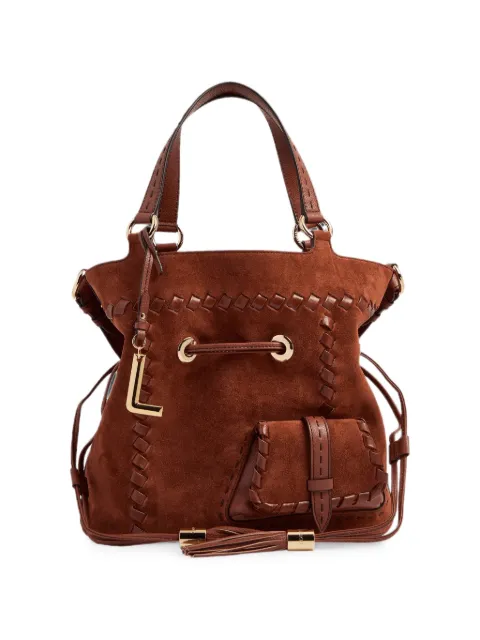 Lancel medium Premier Flirt whipstitched bucket bag Brown A14099D0TU