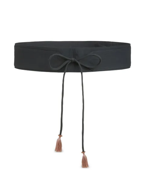 mare di latte Andria tassel-detail belt Black 20BA840E26