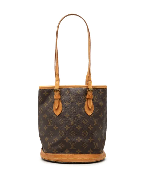 Louis Vuitton Pre-Owned 1998 Monogram Petit bucket bag Brown B7OZIRT971BYO47T