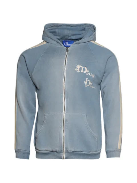 MARKING DISTANCE Scorpio zip-up hoodie Blue MD6SMF01APJE333410
