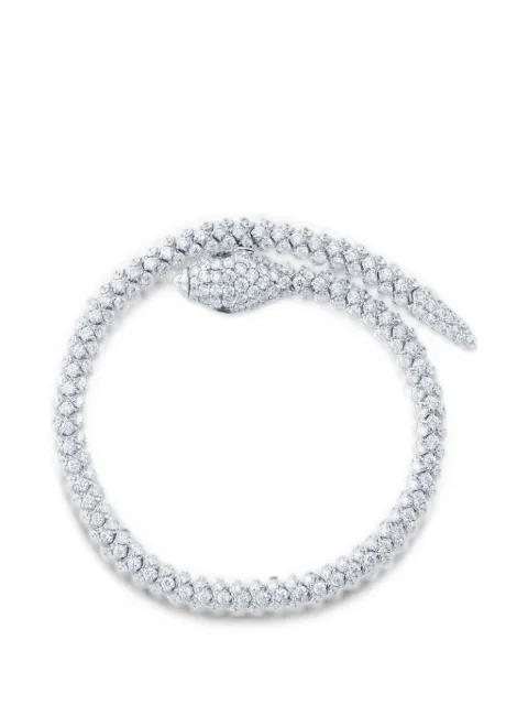 Mio Harutaka diamond bracelet Silver MHBRSNKW