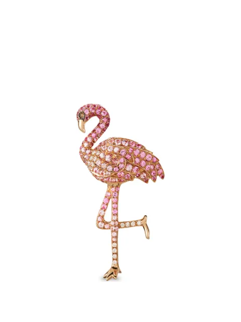 Mio Harutaka pink sapphire and diamond earring Pink MHEAFMGL