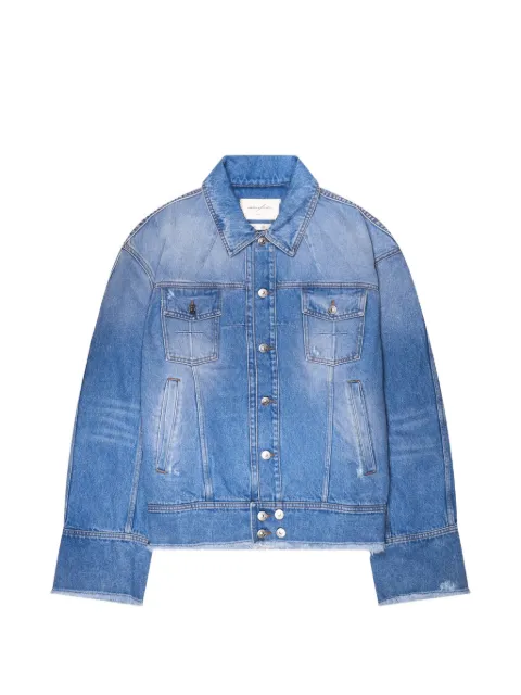 matieres fecales Pierre M. denim jacket Blue MAT02J004