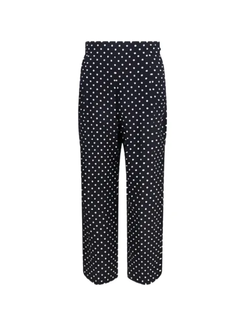 Valentino Garavani polka-dot trousers Blue BRB7B09DW