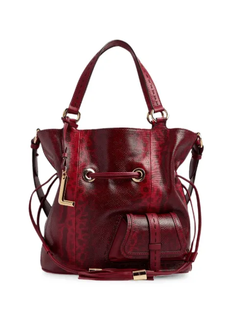 Lancel medium Premier Flirt bucket bag Red A14108H9TU