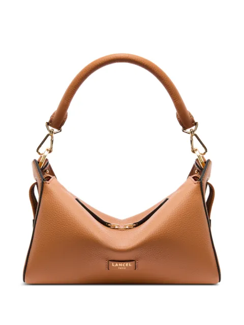 Lancel medium Louison grained leather shoulder bag Brown A1422720TU