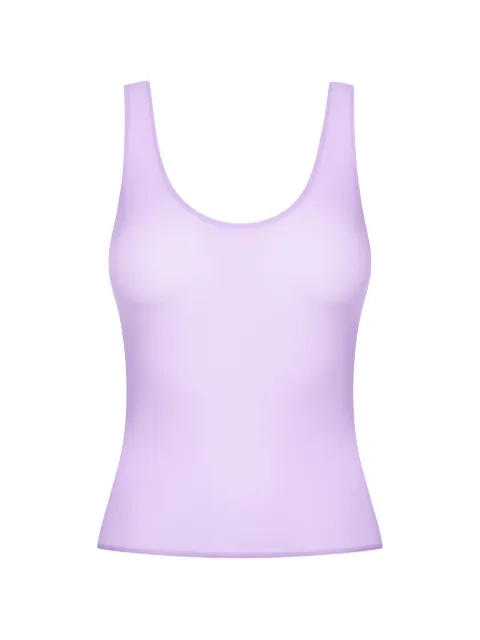 Maison Close Double Sens sheer tank top Purple 564886
