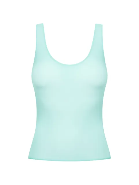 Maison Close Double Sens sheer tank top Green 564891