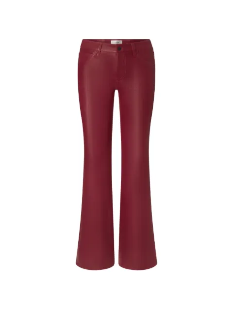 FRAME The Leather Rouge trousers Red WE26LPA002