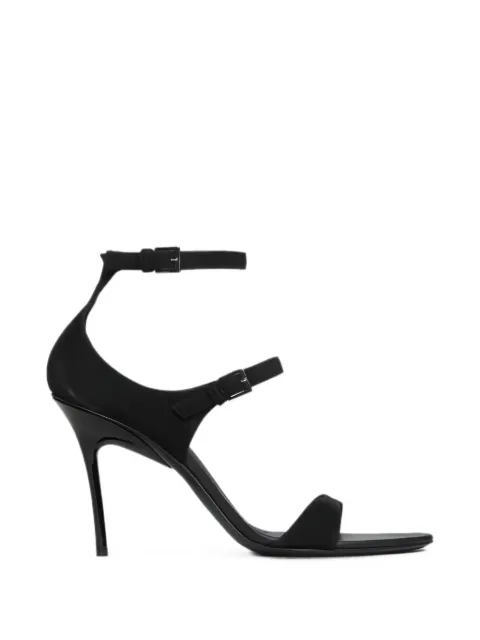 Alaïa Drop buckle-fastening heeled sandals Black AA3S2027I117