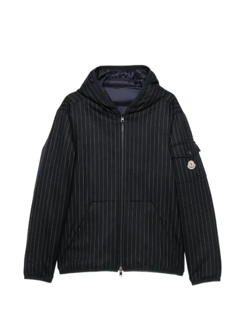 Moncler Ceze Reversible Hooded Short Jacket Blue L20911A00026599RF