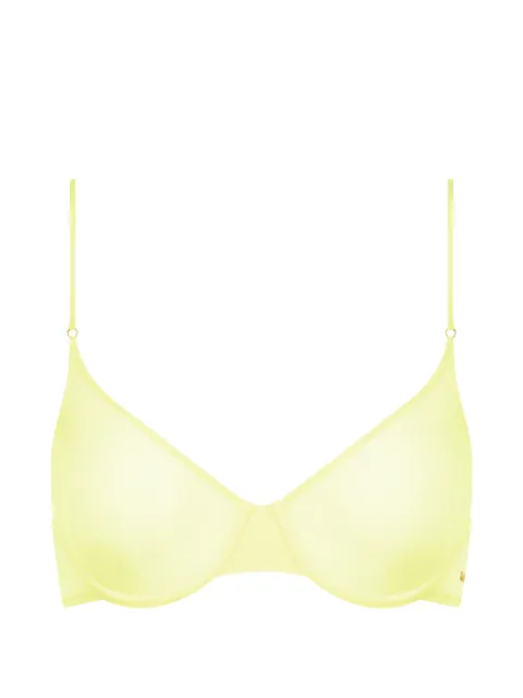 Maison Close Double Sens corbeille sheer bra Yellow 564784