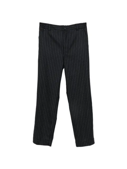 Moncler pinstripe-pattern trousers Blue L20912A00001599RF