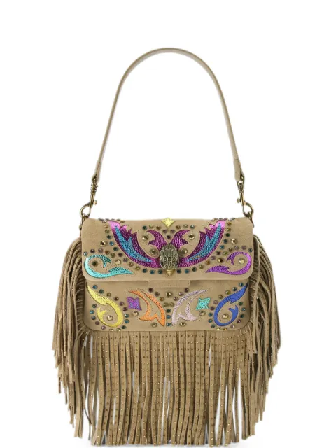 Kurt Geiger London Oxford fringe shoulder bag Neutrals 5842916219