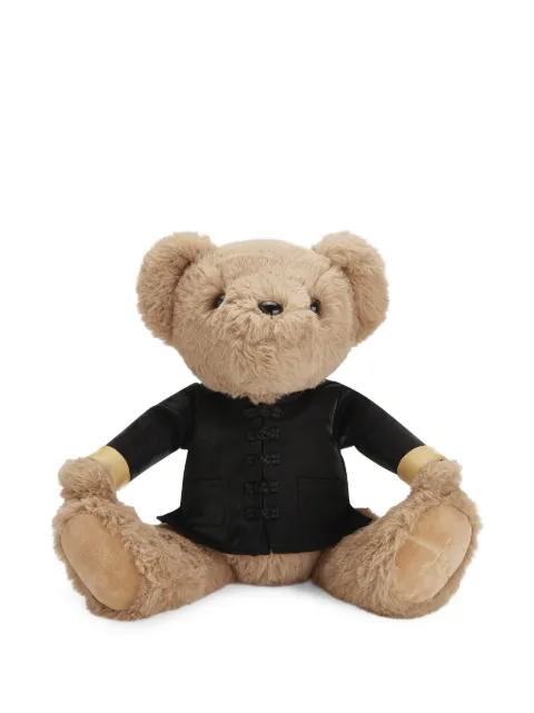 Shanghai Tang dragon-print teddy bear Neutrals Z6AHG496BB