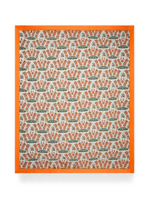 Shanghai Tang Watersk blanket Grey Z5AHE486DZ