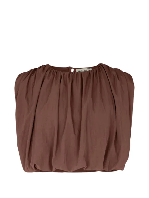 Nicholas Nadira top - chocolate Brown S26T1870RB