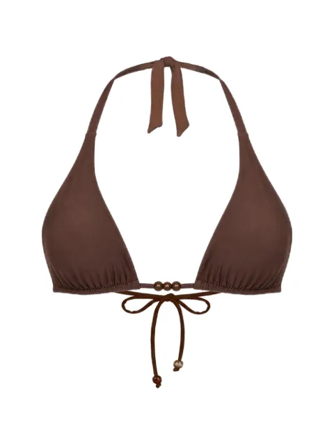 Nicholas Shelli bikini top Brown S26SB168NB