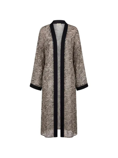 Nicholas Lysandra caftan robe Neutrals S26D2863PS