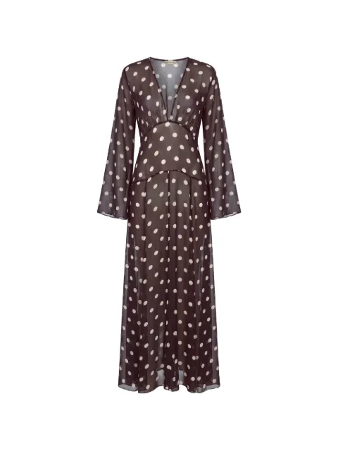 Nicholas Marella dress Brown S26D2873PS