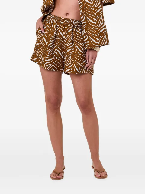 Nicholas Adelaide shorts Brown S26SH109LB