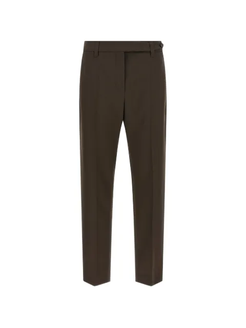 Brunello Cucinelli Monile tapered-leg trousers Brown MB176P8703C4222