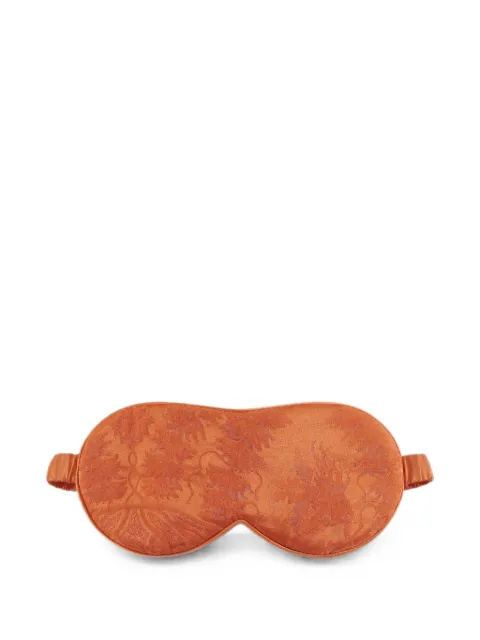 Shanghai Tang Watersky jacquard-silk eye mask Orange Z5AHE498DB