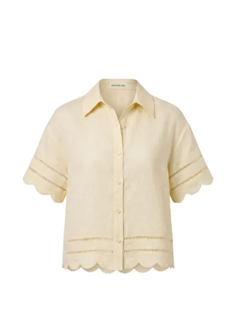 Nicholas Juni shirt Yellow S26T1943L