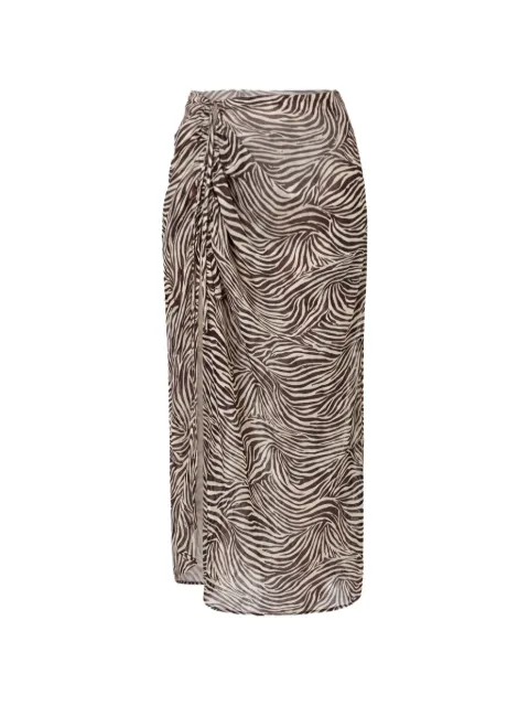 Nicholas Lia skirt Brown S26S0769PS