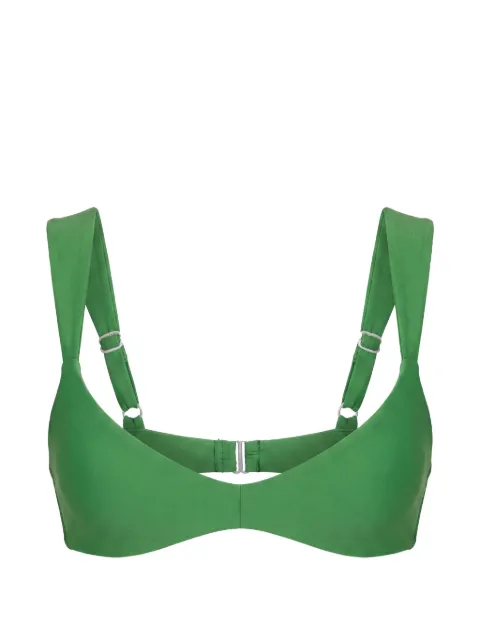Nicholas Bridget balconette top - leaf Green S26SB170NB