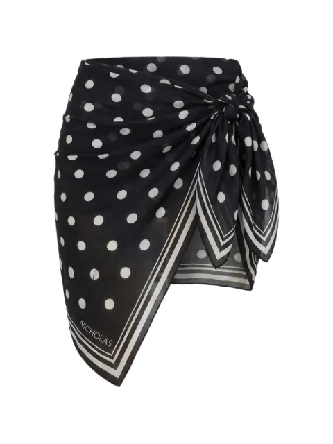 Nicholas Ursa mini sarong Black S26S0959PS