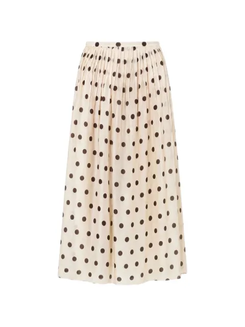 Nicholas Marit skirt lemon polka dot Neutrals S26S0973SB