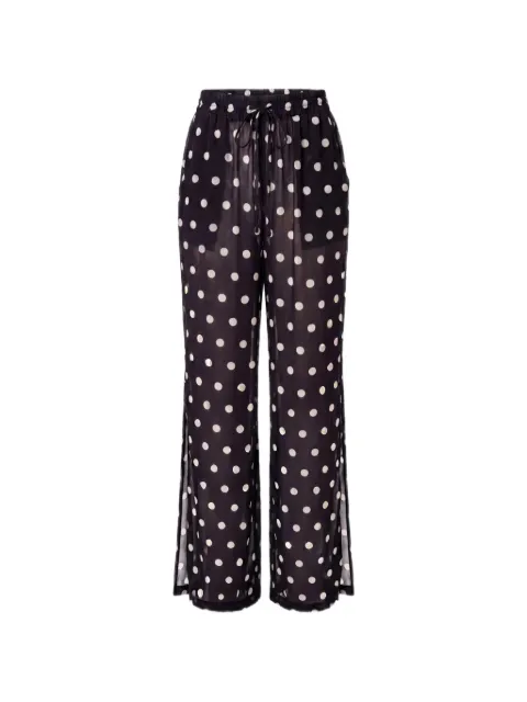 Nicholas Lise pants - black ivory polka dot Black S26P0781PS
