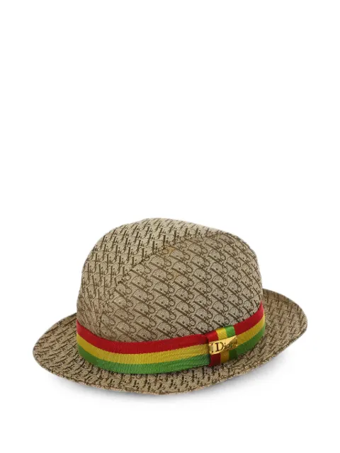 Christian Dior Pre-Owned 2004 Trotter bucket hat Neutrals 117994