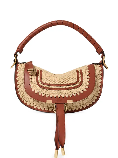 Chloé mini Marcie tote bag Brown 26UP927R60